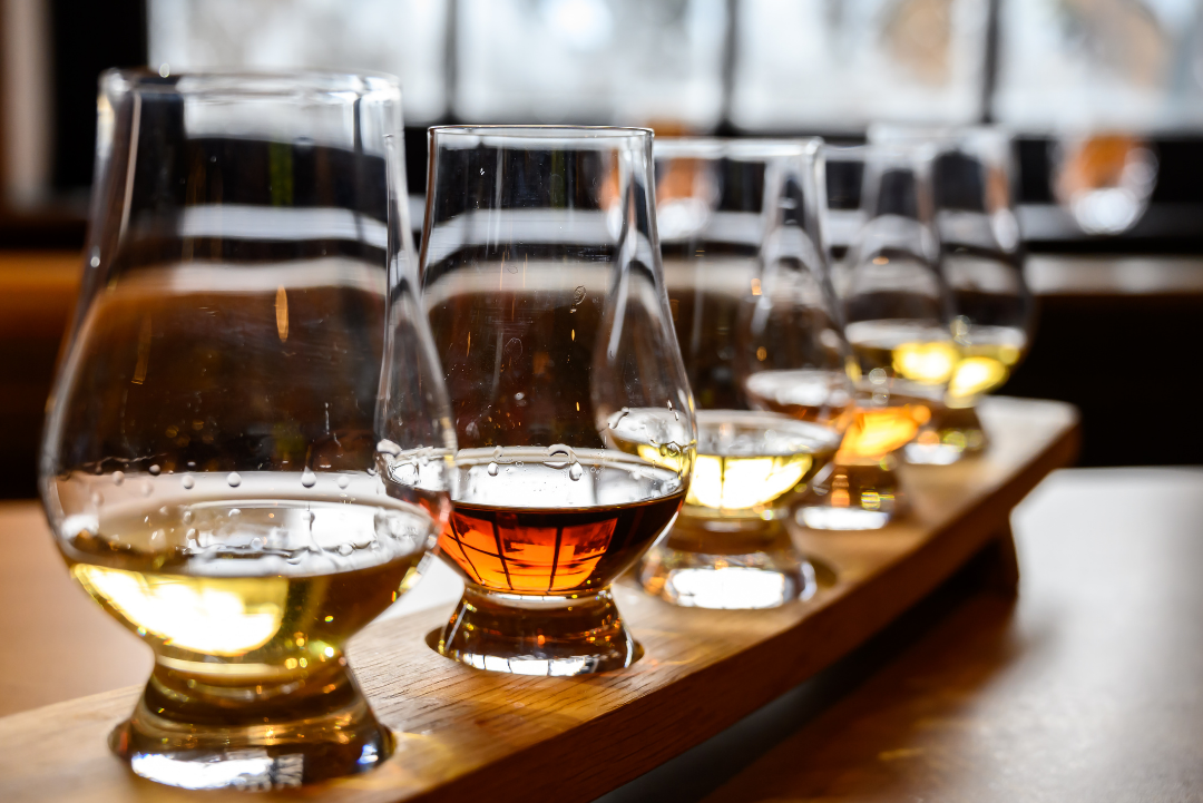 Clases de bebidas espirituosas en Miami