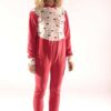 Jumpsuit aus Wolkensamt