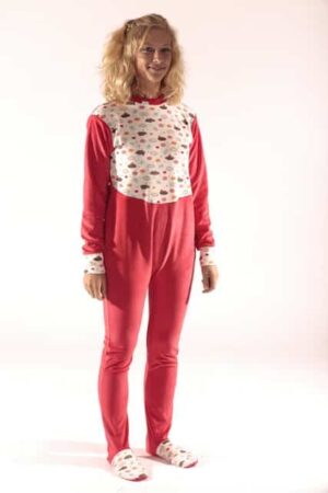 Cloud velvet jumpsuit