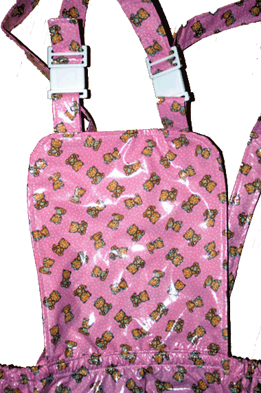 Pink Cats Vinyl Strampler