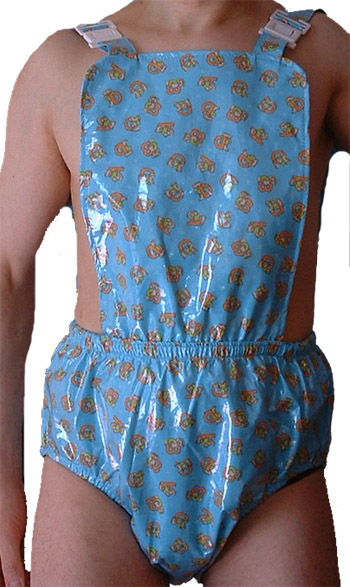 ABCD Fancy Vinyl Strampler