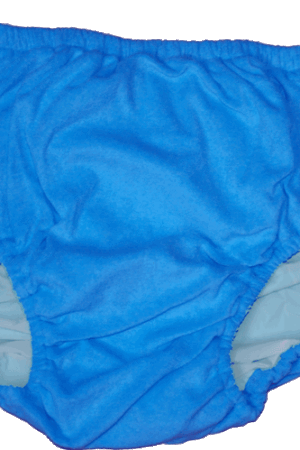 Blaues Frottee-Höschen