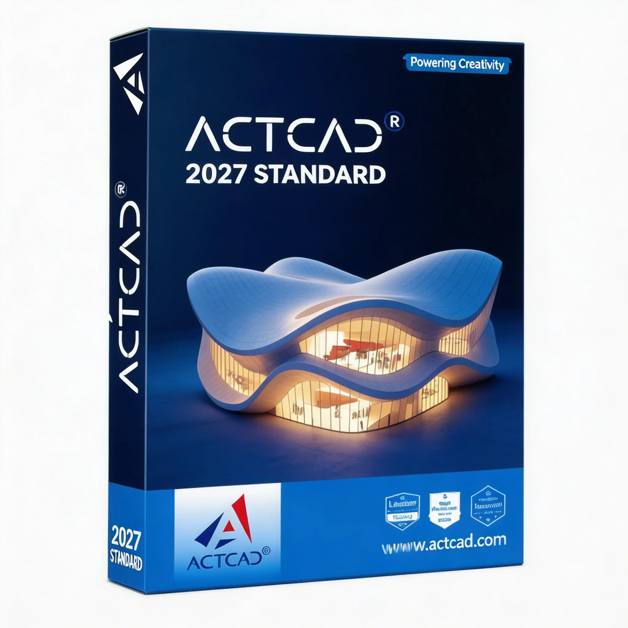 ActCAD 2026 Standard - Najlepsszy CAD do rysunkó płaskich w 2D  z IntelliCAD 14