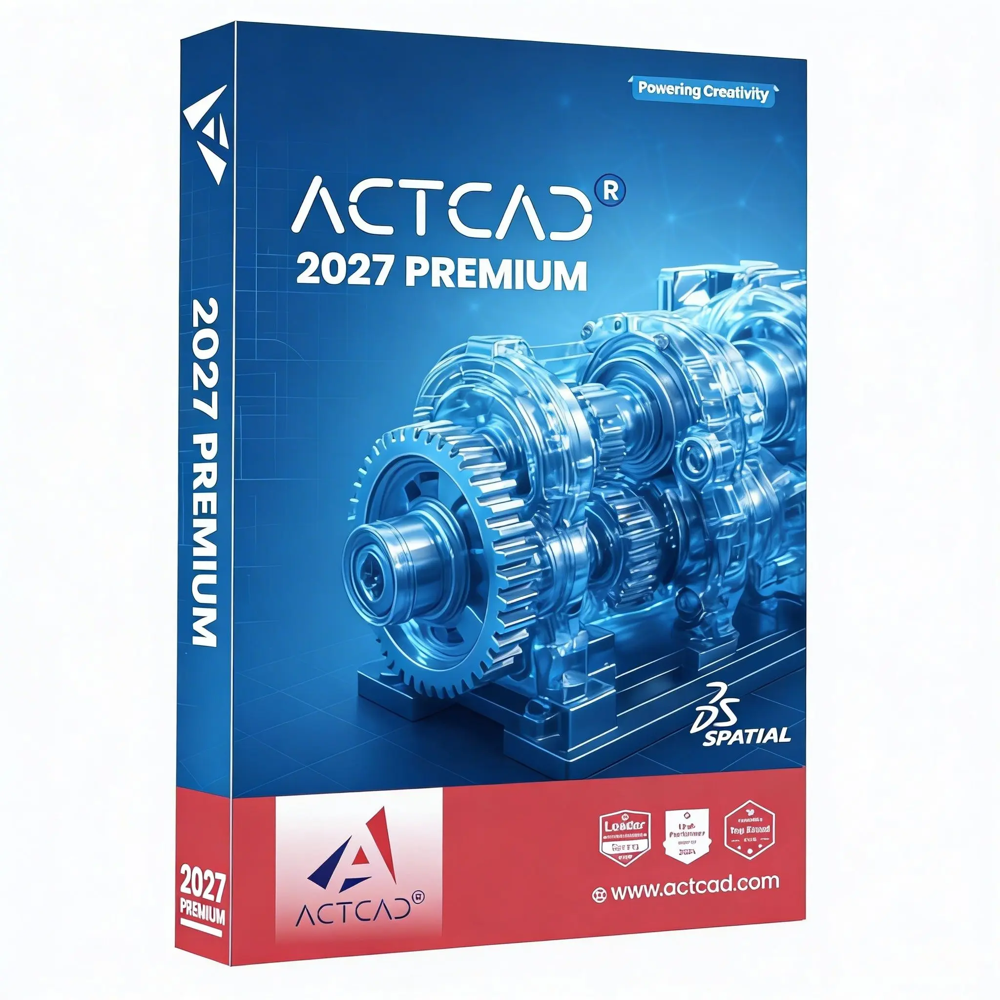 ActCAD 2026 Premium  | Solidny CAD 3D do wykonywania rysunków 2D oraz modelowania 3D