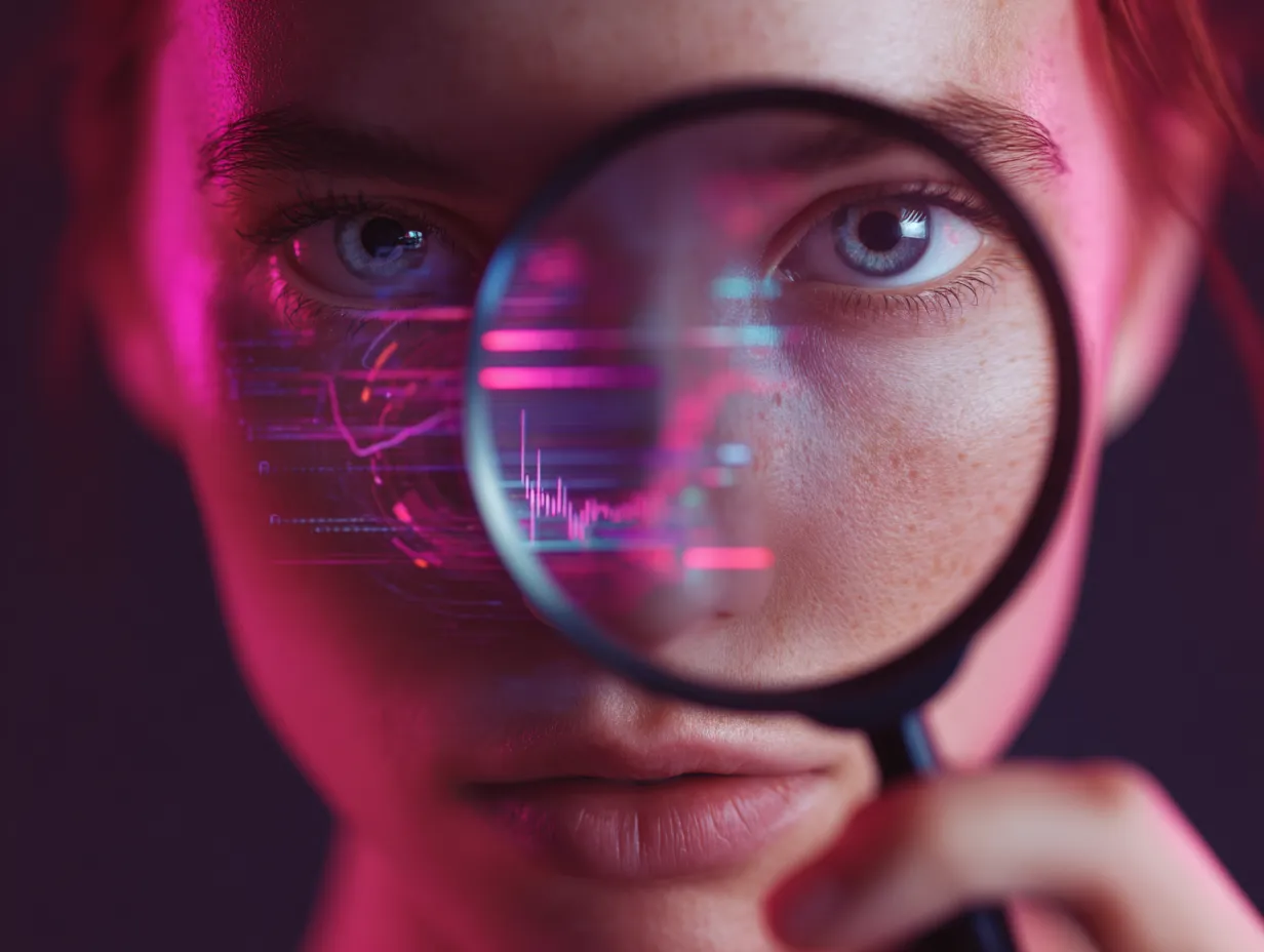 Cómo Calcular el ROI en Marketing Digital 1 u1157782559 Cinematic close up of a young woman holding a sle f87e173d f353 45a3 a685 7756d8bf5bd7 1