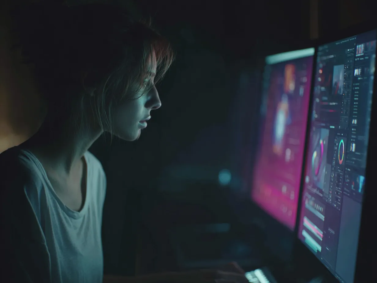 Cómo Calcular el ROI en Marketing Digital 2 Profesional trabajando, análisis digital, Barcelona.