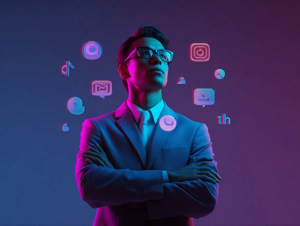 Marketing relacional: cómo construir relaciones duraderas con tus clientes 1 Persona interactuando, con iconos, comentarios y, representación de, Barcelona.