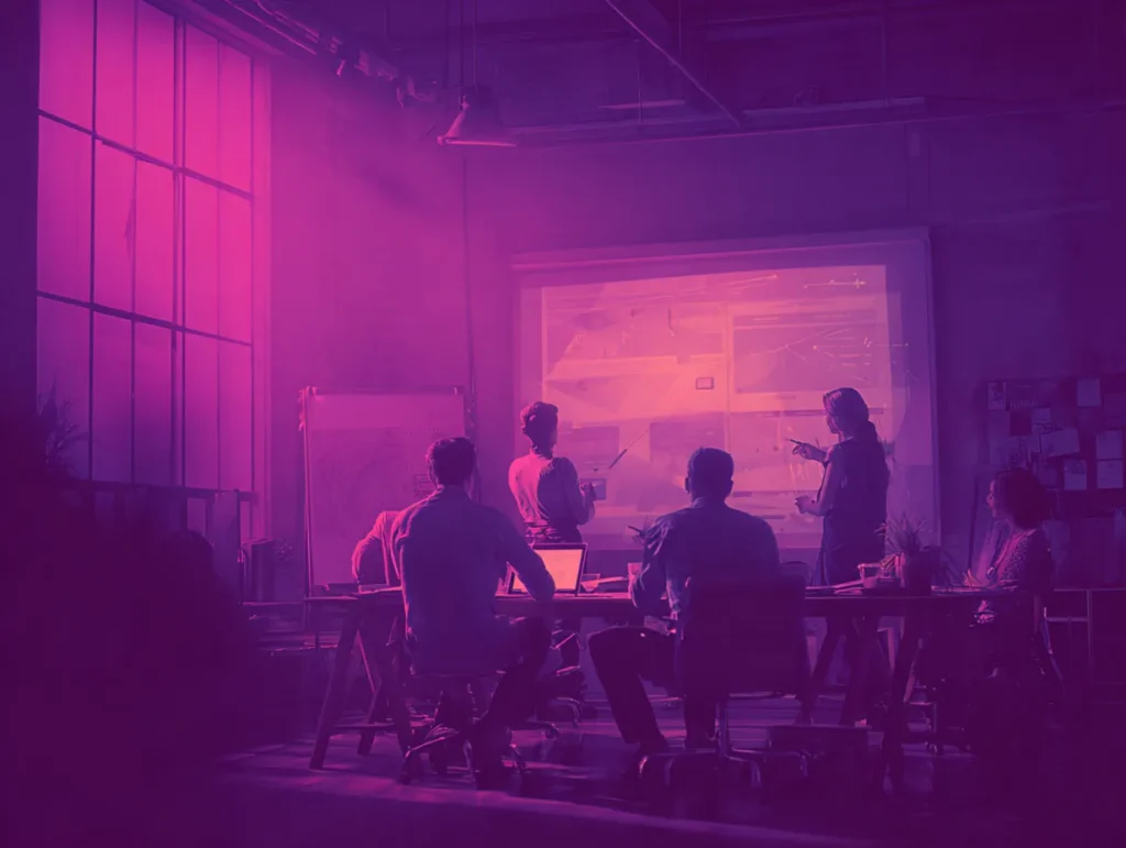 Marketing educativo: ¿cómo captar alumnos con estrategias efectivas? 1 u1157782559 Cinematic realistic wide shot of a team collabora a4e7d907 3e43 4852 8ba0 7aa986296acf 1