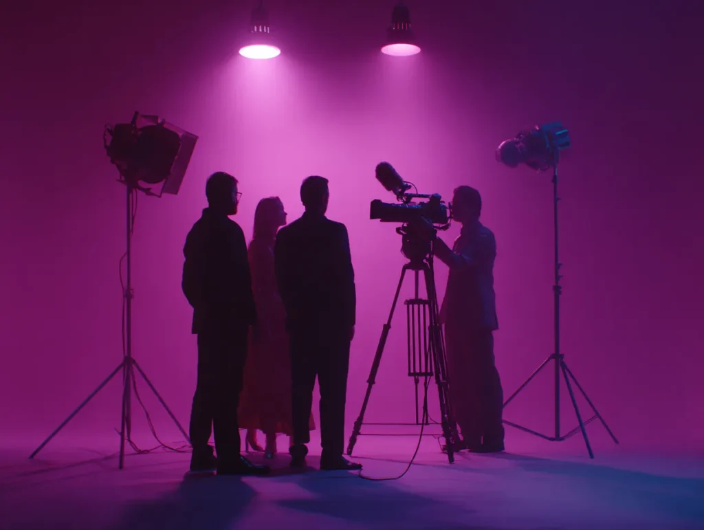 u1157782559 Realistic cinematic scene of a creative team film 24bff7fe 398f 4cf9 9b87 0c98c305ea5b 3