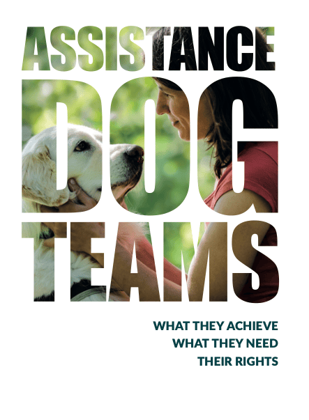 Assistenzhundschulungen und Interessenvertretungen für Menschen mit Behinderungen.