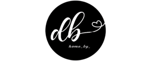 Rundes Logo mit kursivem "D" und "B" und dem Text "leather.flyer" darunter, perfekt für stilvolle Küchenvorräte.