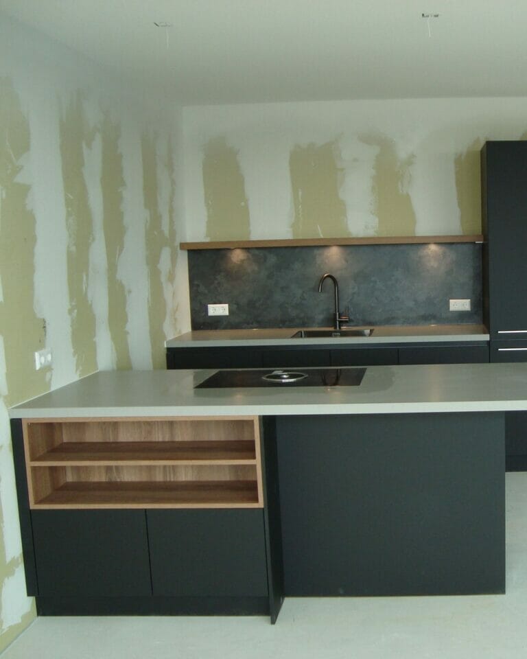 The finishing touches to a modern kitchen design