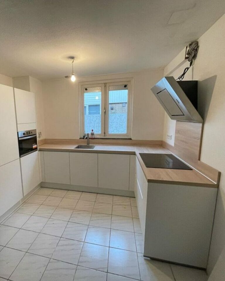 Simple and clean idea for remodeling the kitchen