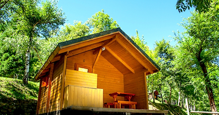 Log cabins