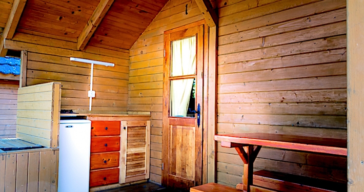 Log cabins
