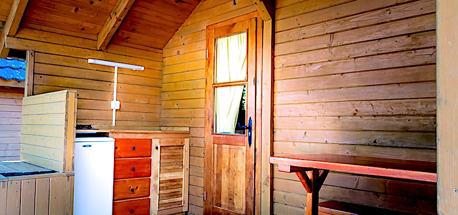 Log cabins