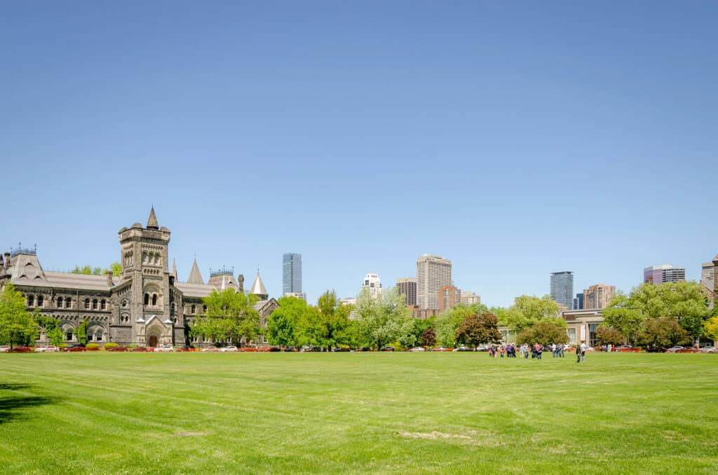 Pearson Scholarship at the University of Toronto in Canada