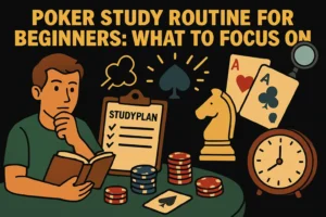Poker Study Routine | Bluffing Monkeys