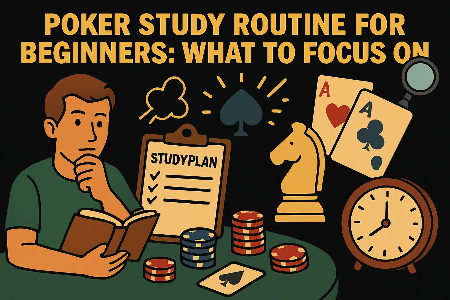 Poker Study Routine | Bluffing Monkeys