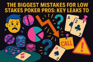 Biggest Mistakes for Low Stakes Poker Pros