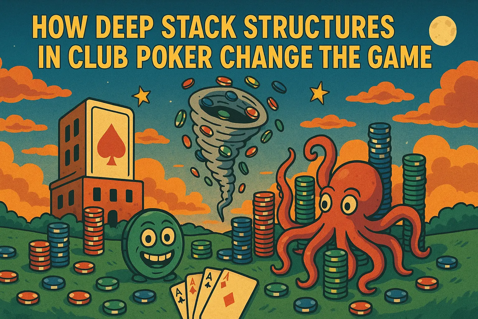Deep Stack Structures in Club Poker | Bluffing Monkeys