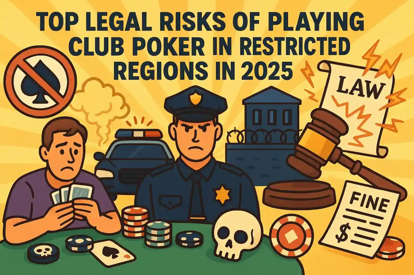 Riscos Legais de Jogar Poker em Regiões Restritas | Bluffing Monkeys
