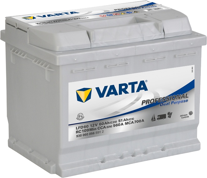 VARTA Professional DP fogyasztói akkumulátor 60Ah