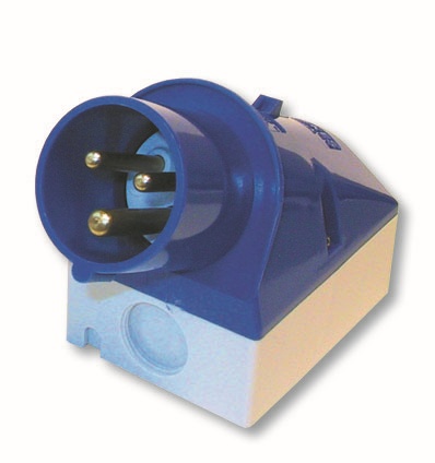 CEE-Einbaustecker 220V, Kupplungssteckd. Einbau