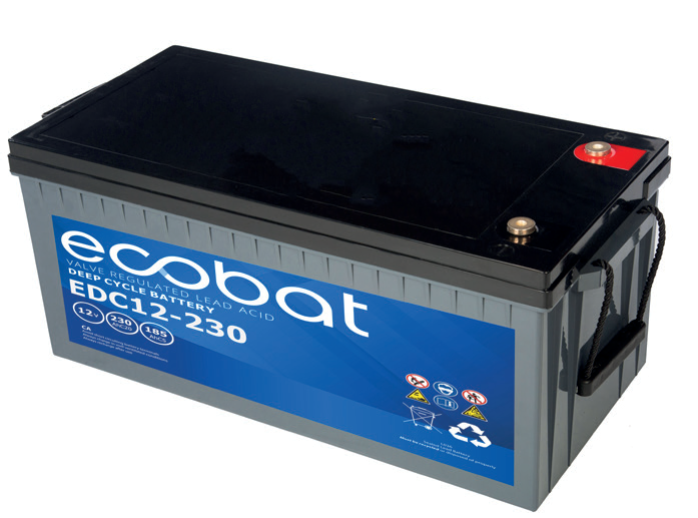 Ecobat Deep Cycle AGM akkumulátor 130Ah
