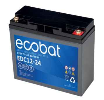 Ecobat Deep Cycle AGM Battery 24Ah