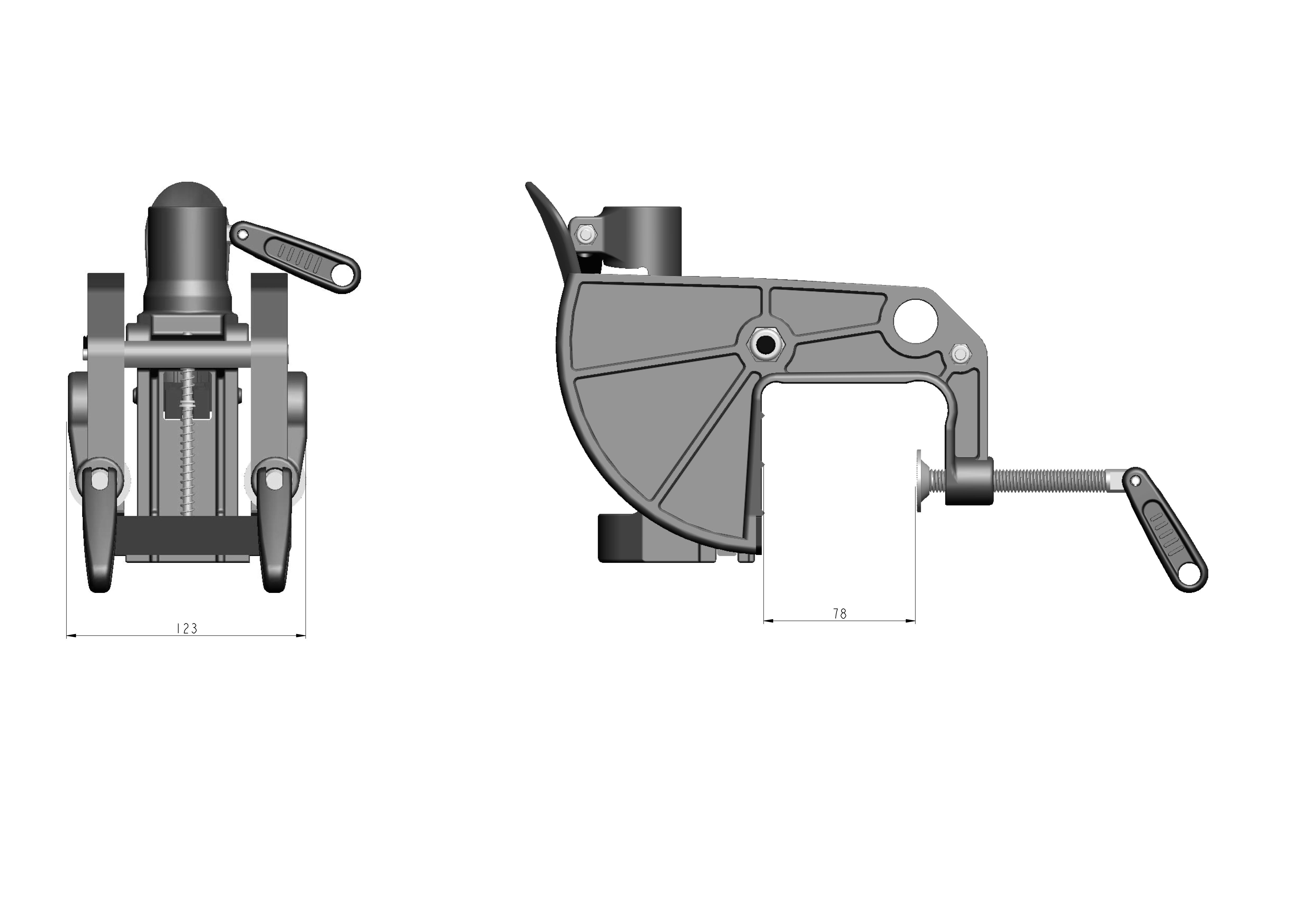 EcoPower Motor Bracket