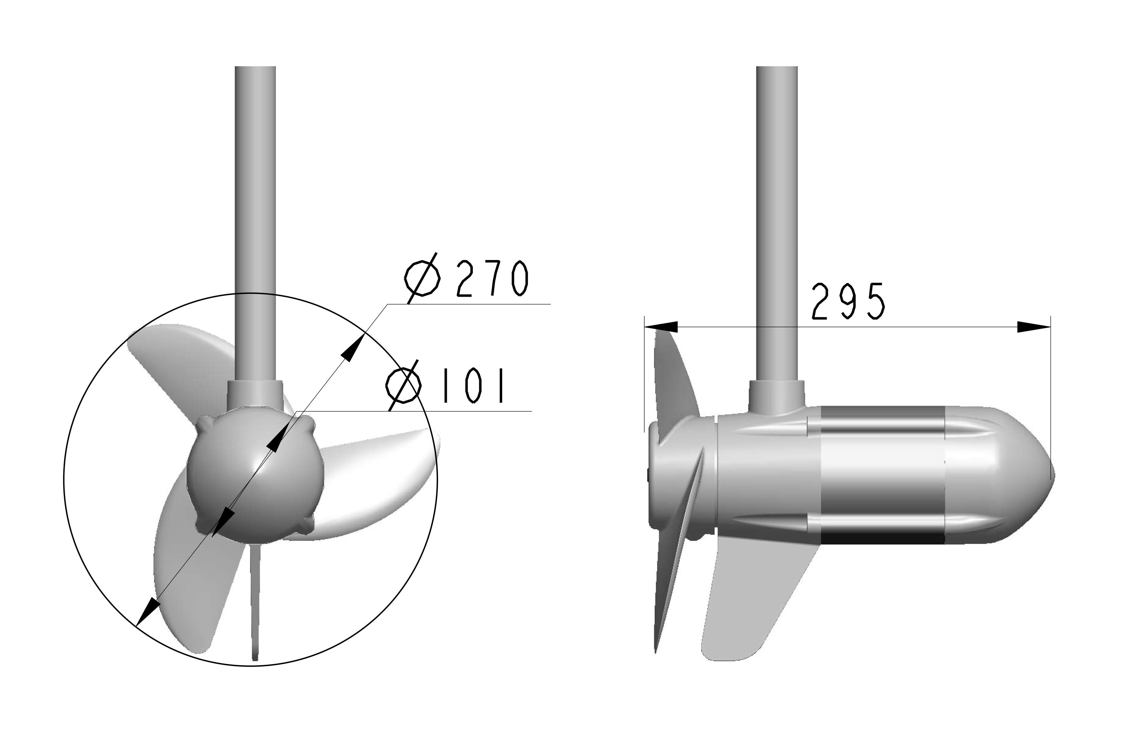 EcoPower 1.0 - 12V / 735W / 80lbs távirányítóval 