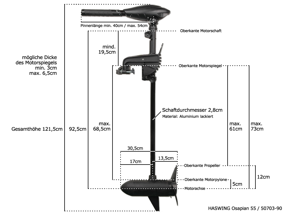 Haswing Osapian 55 / 660W 12V
