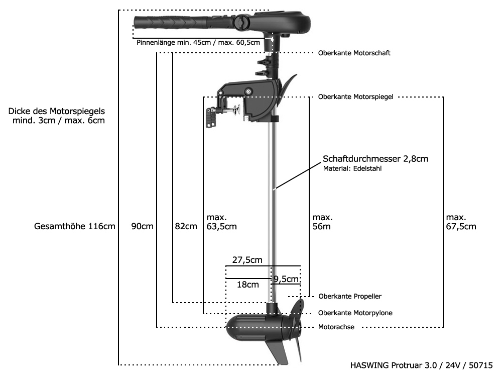 Haswing Protruar 3.0 / 1440W 24V Brushless