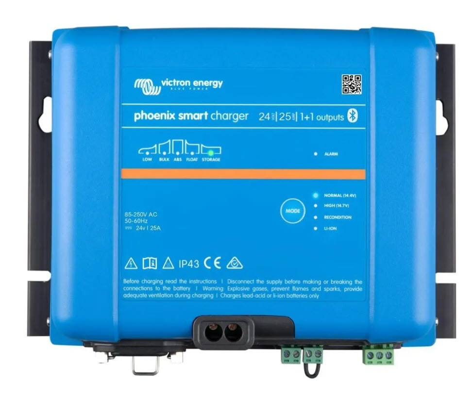 Victron Acculader 24V / 25A Phoenix Lader - voor boten 