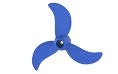 ePropulsion Navy 6.0. Csere légcsavar magas hangmagasságú 3 lapátos