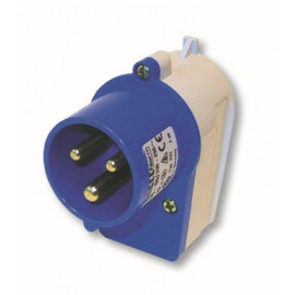 CEE haakse stekker 220V 3 x 16 Amp.