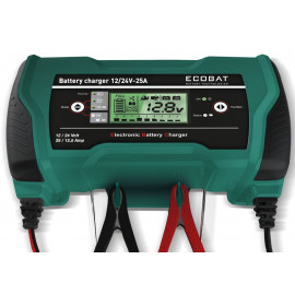 Ecobat Oplader 12/24V 25Amp