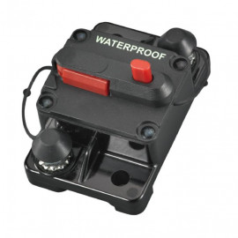MinnKota surface-mounted circuit breakers up to 48 volts up to 100 Amp.