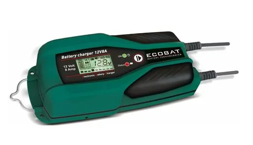 Ecobat Akkumulátortöltő 12V 8A
