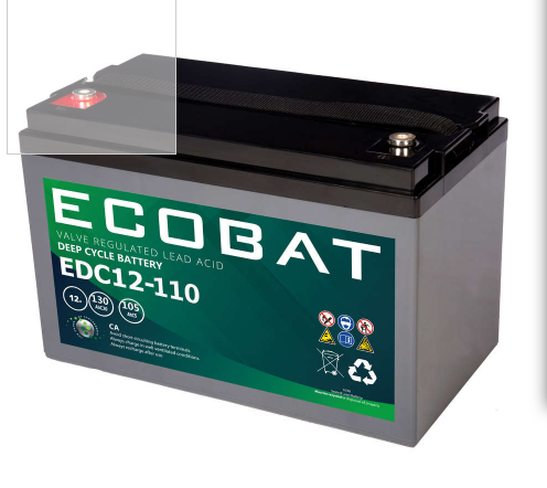 Ecobat Deep Cycle AGM Battery 110Ah