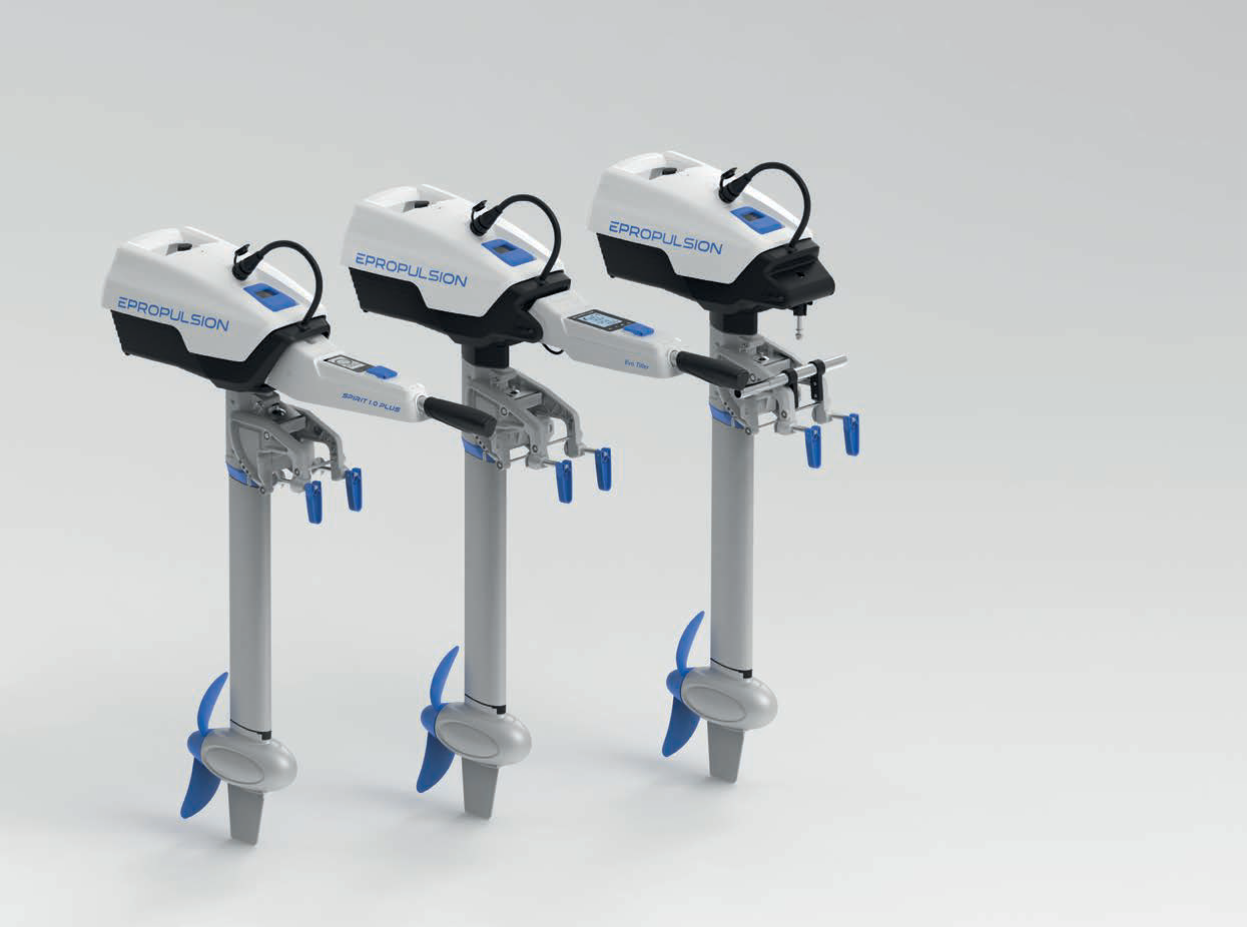 ePropulsion Spirit 1.0 EVO short, motor and charging only.