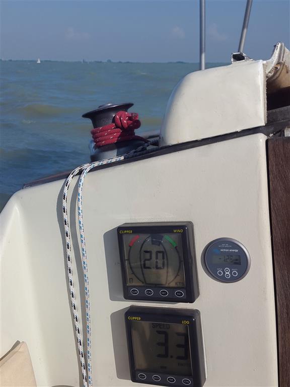 Ecopower Electric Outboard in Strong Winds