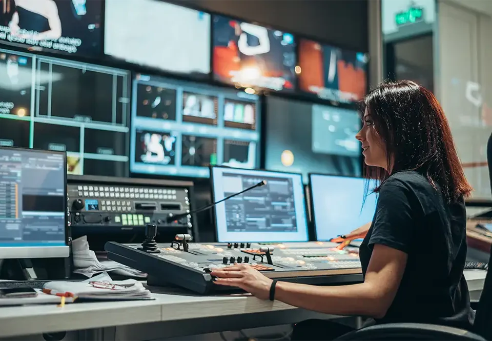 Services de production télévisuelle de haute qualité