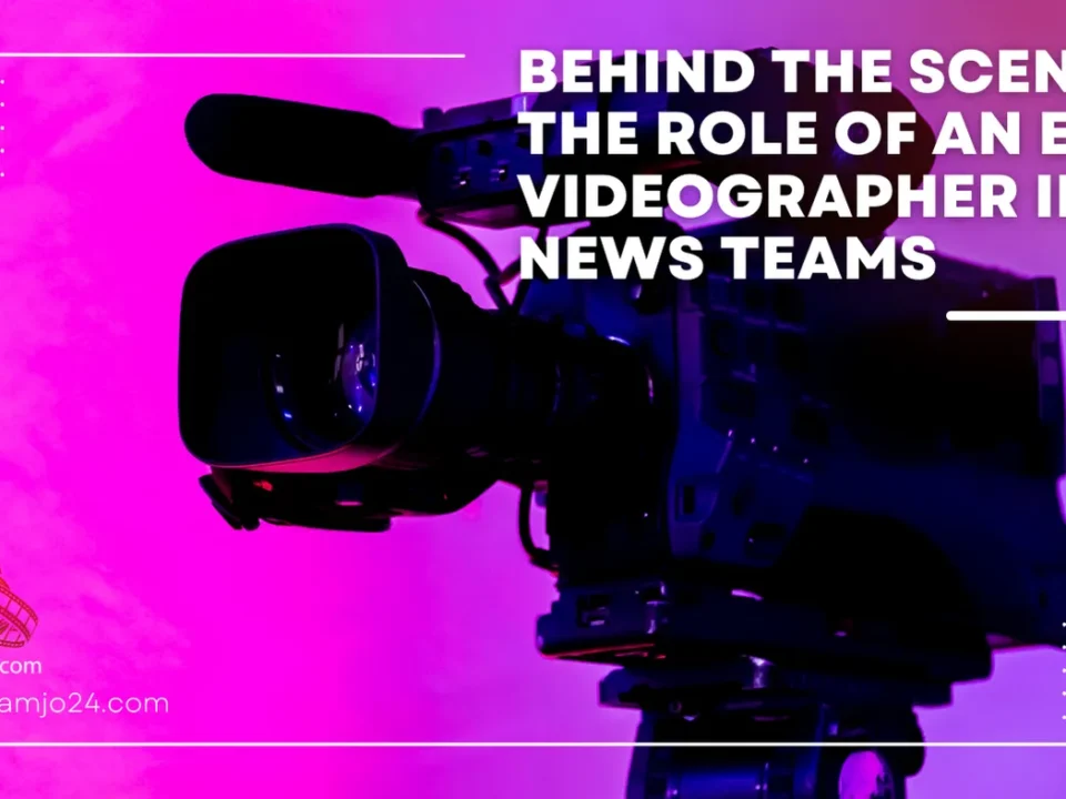 Dans les coulisses : le rôle d’un vidéaste ENG dans les équipes de presse