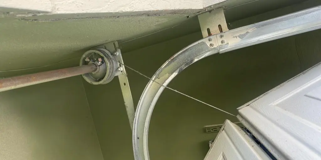 a garage door roller