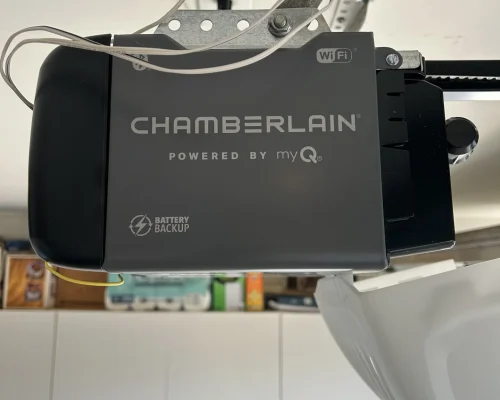 a chamberlain garage door opener
