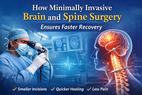 न्यूनतम इनवेसिव मस्तिष्क और रीढ़ की हड्डी की सर्जरी