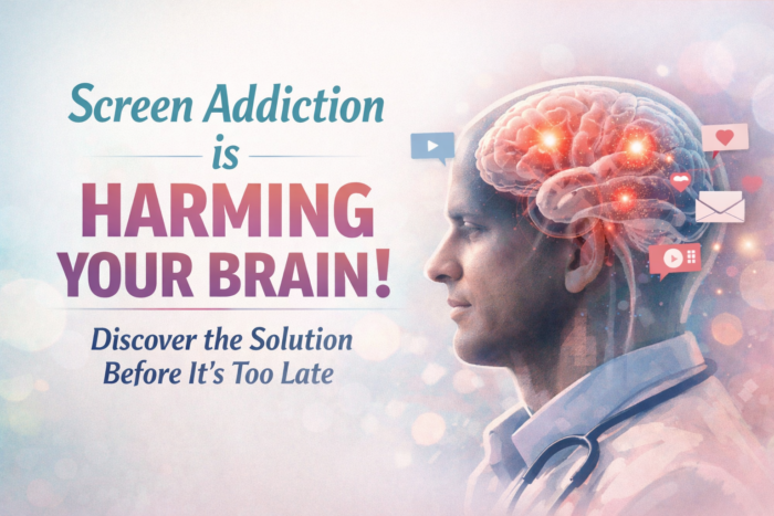 स्क्रीन की लत मस्तिष्क क्षति का चित्रण ब्रेन फॉग, खराब फोकस और न्यूरोलॉजिस्ट परामर्श की आवश्यकता जैसे लक्षणों पर प्रकाश डालता है हरियाणा मस्तिष्क विशेषज्ञ की मदद