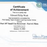 Parte 107 UAS recurrente